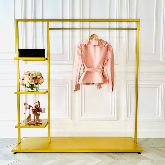 Valentino Garavani Blush Pink Ruffle Tie Evening Jacket XS - Picture 3 of 7